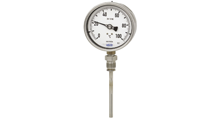 Met gas gevulde thermometers