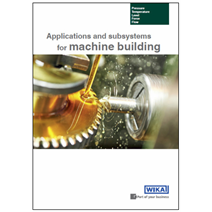 Brochure voor de machinebouw: Nieuwe uitgave met meer oplossingen
