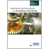 Instrumentatie-oplossingen voor de machinebouwsector: Nieuwe brochure als keuzehulp