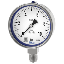 Buisveermanometer, roestvrij staal