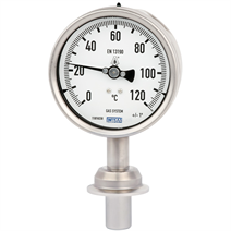 Gas expansie thermometer voor sanitaire toepassingen