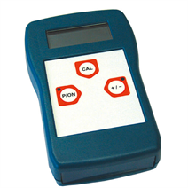 Hand-held rekstrook meetinstrument
