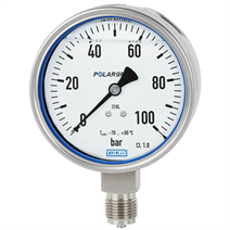 Buisveermanometer, roestvrij