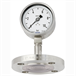 Manometer conform EN 837-1 met scheidingsmembraan